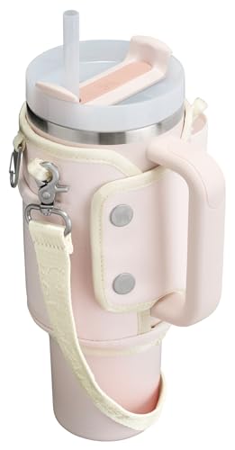 STANLEY Quencher Wrap Carry All for 40 oz Tumbler, Rose Quartz - color: Rose Quartz, size: 40 Ounces
