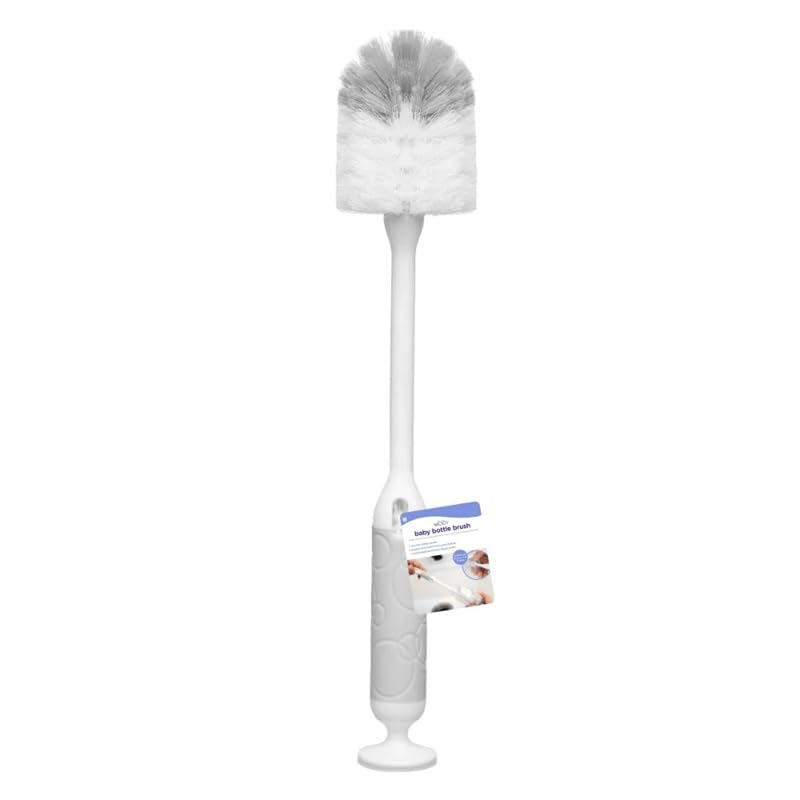 Ubbi Baby Bottle Cleaning Brush Set, Gray - color: Gray Bottle Brush