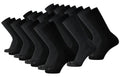 AND1 Mens Athletic Crew Socks 24 Pack Cushioned Comfort Socks - color: Heather Gray/Black