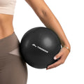 Trideer 9 Inch Pilates Ball with Inflation Straw, Small Exercise Yoga Ball - color: Black