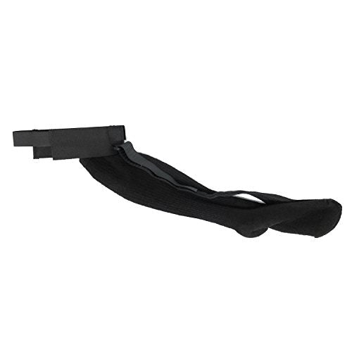 OTC Night Sock, Plantar Fasciitis, Achilles Tendonitis, Toe Lift and Step Arch Tight Calf Muscle Support, Black, Medium - color: Black, size: Medium