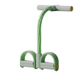6-Tube Elastic Yoga Pedal Puller Resistance Band - color: Green