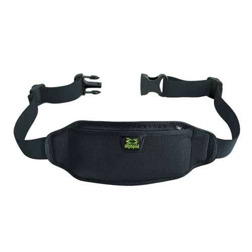 Amphipod AirFlow Lite Waistpack, Runner Storage Waist Fanny Pack - OS - color: Black