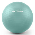 Trideer Yoga Ball for Exercise, Pregnancy, Active Sitting, 55/65/75cm - color: Mint green, size: L(23-26ines/58-65cm)