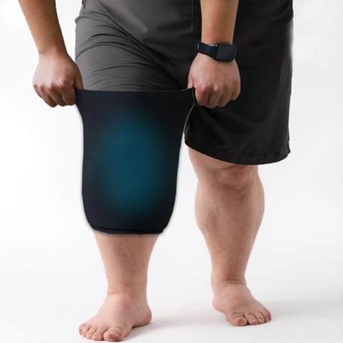 King Mills Plus Size Knee Ice Wrap for Women and Men.3XL - size: 3X-Large