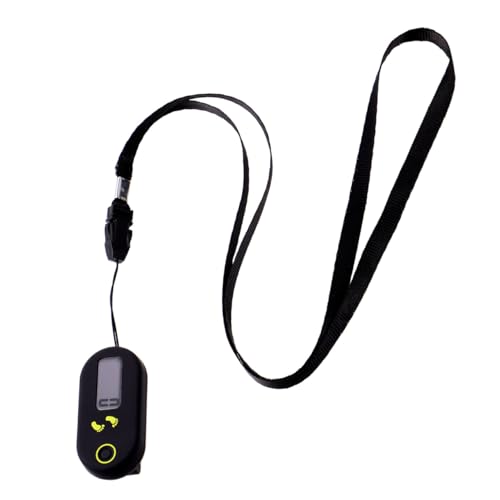 WINOMO Exercise Step Walking 3D Pedometer Accurate Step Counter Walking Distance Miles/Km Calorie Counter Exercise Time Silent with Clip and Lanyard Pedometer