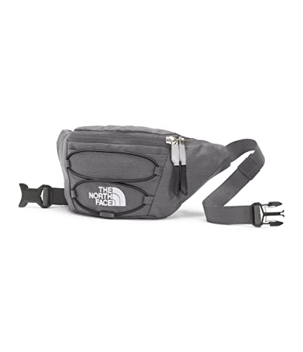 THE NORTH FACE Jester Lumbar Pack | Fanny Pack With Water Repellent Finish, 2.2 Liters, Crossbody Adjustable Strap - color: Zinc Grey Dark Heather/Asphalt Grey