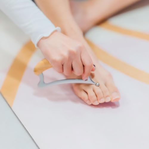 Greenstalk Stainless Steel Gua Sha Muscle Scraper Tool for Muscle Relief, Wooden Massage Tools,Body Guasha Tool, Portable Body Scrapers Tool for Neck, Back, Feet Recovery. - size: Single