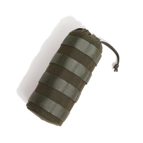 MOLLE Water Bottle Holder Tactical Nylon Bottle Pouches Hydration Carrier for Belt/Backpack/Vest/Bike Sports Outdoor Hiking Camping Hunting Fishing - color: Ranger Green