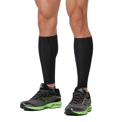 2XU Elite MCS Compression Calf Guards - color: Black/Nero