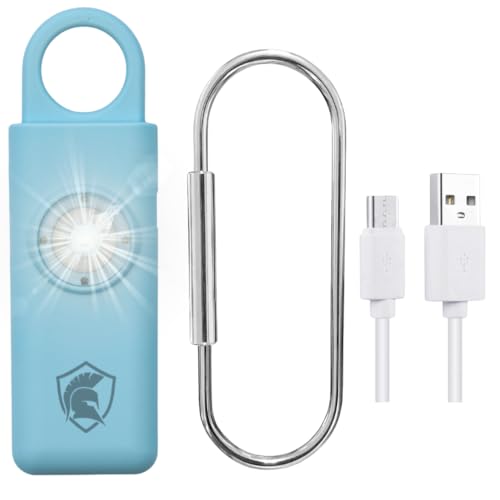 Personal Safety Alarm Rechargeable (Sky Blue) - color: Sky Blue