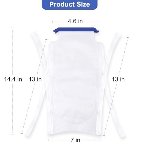 5 Pack Refillable Ice Bags with Clamp Closure 6-1/2 x 14 Reusable Medical ice Packs for Injuries Easy Filling Hospital Icepack with Soft Outer Covering with Leak Proof Closure, Super Soft Inner Layer - size: 5 Pack