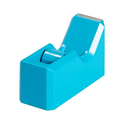 JAM PAPER Colorful Desk Tape Dispensers - Blue - Sold Individually - color: Blue, size: Pack of 1