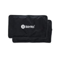 BodyMed Reusable Gel Ice Pack Cold Compress (2-Pack) for Back, Shoulder, Neck, & Knee - Professional Grade Cold Therapy for Injuries, Aches, Swelling, Bruises, Sprains - 12 in. x 7 in. (Half) - size: 12 in × 7 in (Half) (Pack of 2)