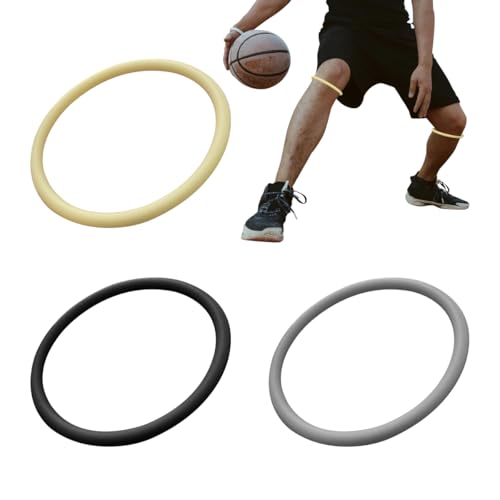 3Pcs Silicone Patella Tendon Knee Strap ，Basketball Knee Tendon Pain Relief Support Brace for ACL, Arthritis,Meniscus Tear
