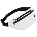 Fanny Packs for Men and Women Water-Repellent Sports Waist Pack Bag - color: 1pack-White