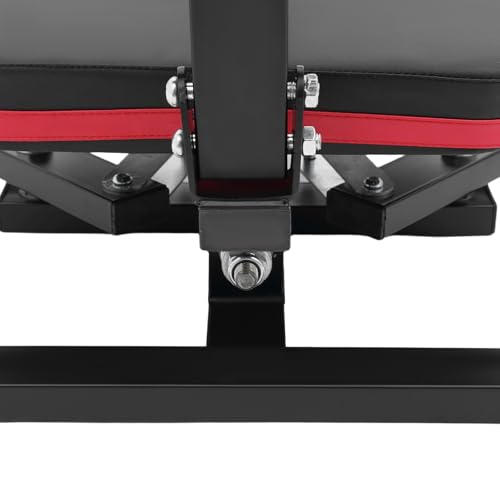 Hip Stretcher for Flexibility Stretching Equipment - color: Black+Red-220lbs