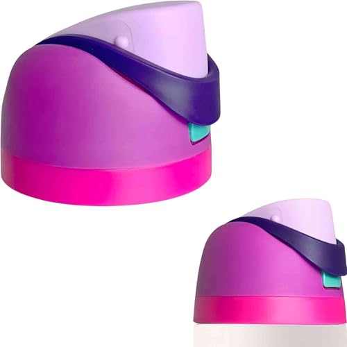Replacement cap compatible with purple Owala Freesip water bottle - color: purple