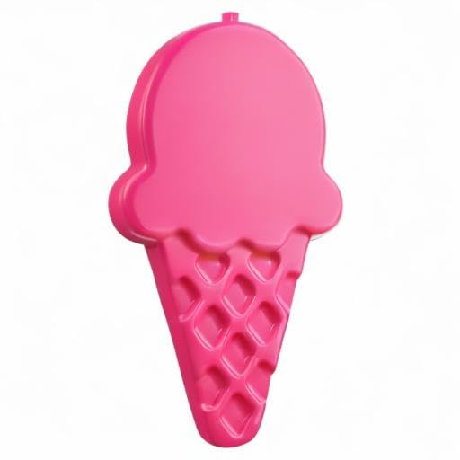 Kids Hard Ice Packs 3 Pack, Slim Reusable Freezer Packs for Lunch Boxes - color: Ice Cream