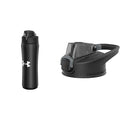 Under Armour 18oz Beyond Satin Black Bottle & Replacement Pro Lid Black