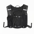 Unisex Lightweight Outdoor Running Vest, Multifunctional Integrated Chest Bag for Bottle, Smartphone for Jogging Hiking