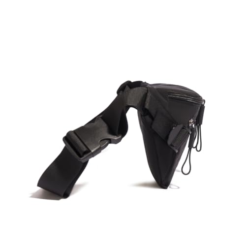 Ausion Fanny Pack Waist Bag for Men&Women Adjustable Belt Hip Bum Bag Fashion Water Resistant Hiking Waist Bag for Traveling Casual Running Hiking Cycling - color: easy-black