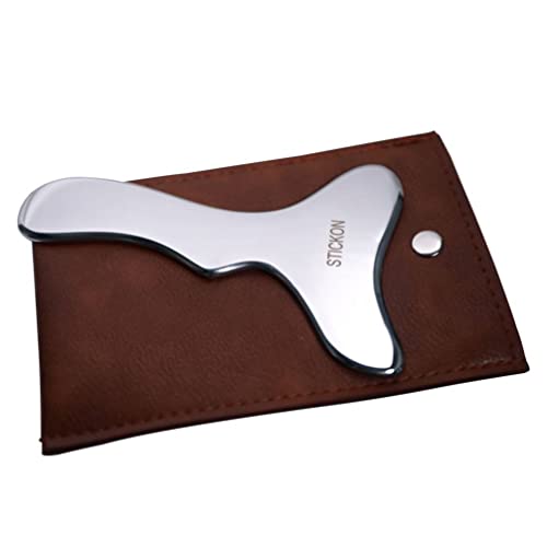 STICKON Guasha Tool Scraping Massage Tools Gua Sha Stainless Steel IASTM Tools Great Soft Tissue Mobilization Tool (STICKON-23) - style: STICKON-23