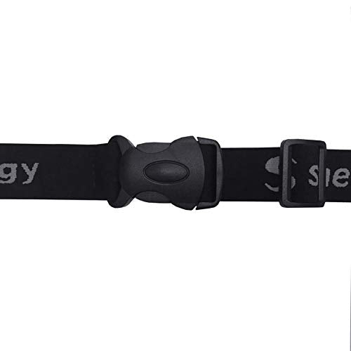 Synergy Running/Triathlon Race Day Number Belt - color: Black 25 1-Pack