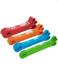 SUNPOW Pull Up Assistance Bands Set of 5 Resistance Heavy Duty Workout Exercise Stretch Fitness Bands Assist Set for Body, Instruction Guide and Carry Bag Included - color: Multicolor（5-135lbs）