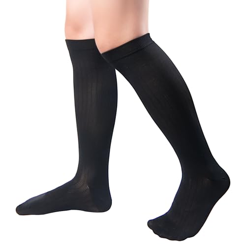 Knee High 8-15 mmHg Graduated Compression Socks 3-Pack - size: Shoe Size: 4-10