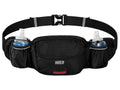 MIER Hydration Waist Pack with Soft Flasks (2x300ml) for Women Men - color: Black