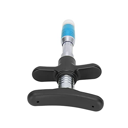 ZJchao Chiropractic Adjustment Tool, 10 Levels Manual Single Head Spinal Massager Hand Back Massage Tool Gun Device Portable Chiropractic Adjustment Tool (Blue)
