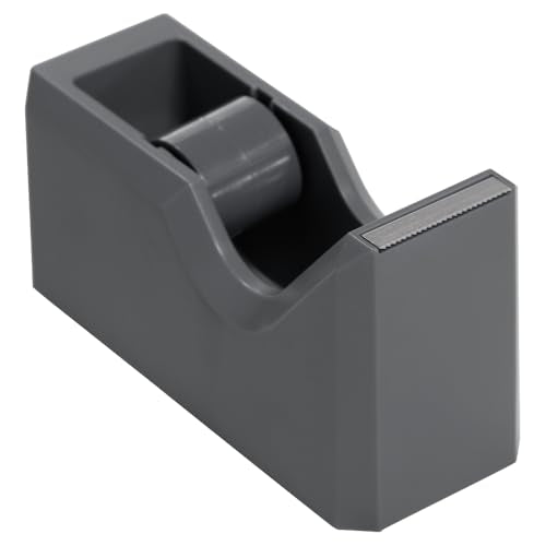 JAM PAPER Colorful Desk Tape Dispensers - Grey - 3/Pack - color: Grey, size: Pack of 3