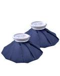 Ice Pack for Injuries Reusable, Ice Bags Reusable Hot Water Bag for Pain Relief, Hot & Cold Therapy Ice Bag, No-Leak Elastic Breathable Ice Cold Pack, Size 11" 2Pcs - style: 11"