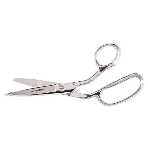 Klein Tools 720HC Scissors, Safety Scissors are Bandage Shears with Safety Tips to Safely Slip Under Bandages or Clothing, 9-1/8-Inch (Pack of 2) - size: 1 Count (Pack of 2)