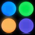 Glow in The Dark Lacrosse Ball, Night Practice Training - color: Green Orange Blue Pink