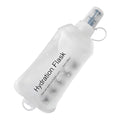 AXEN Soft Flask TPU Foldable Running Hydration Flask, Soft Collapsible Water Bottle for Hydration Pack Cycling Marathon Running Hiking - color: Clear-250ml