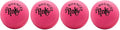 JA-RU Hi-Bounce Pinky Ball (4 Pack). Rubber Bouncy Balls for Kids. Small Pink Stress Relief Toy. Indoor & Outdoor Sport Party Favors. Bouncing Throwing Play Therapy.976-2 - size: 4 Pack
