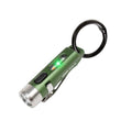 M1 Mini EDC Keychain Flashlight Clip-on Light Portable Signal Safety Lamp - color: Army green