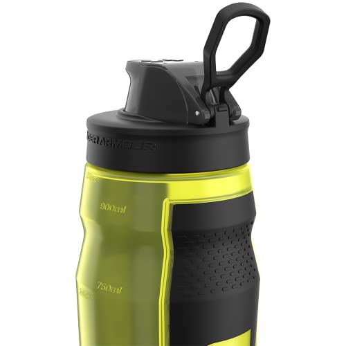 Under Armour 32oz Playmaker Squeeze Water Bottle - color: Hi-Vis Yellow