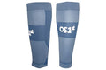 OS1st Thin Air Compression Calf Sleeves TA6 for running, maximizing airflow and relieving shin splints - color: Steel Blue, size: Large
