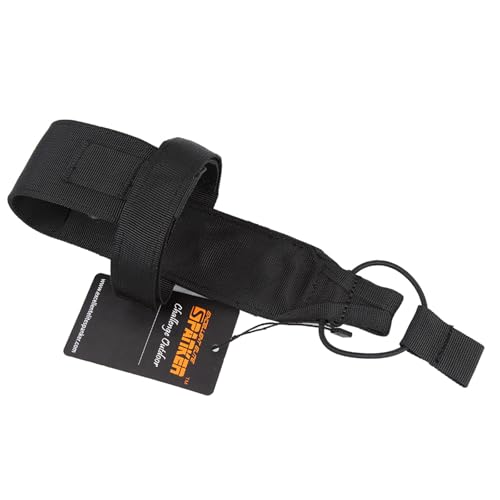 EXCELLENT ELITE SPANKER Tactical Military Portable Belt Bottle Holder Pouch - color: Black