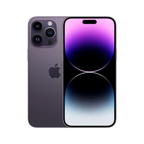 Apple iPhone 14 Pro Max, 256GB, Deep Purple - Locked to Boost Mobile (Renewed) - color: Deep Purple, size: 256GB