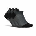 Feetures Elite Max Cushion No Show Tab Ankle Sock - color: New Gray (3 Pair), size: Medium