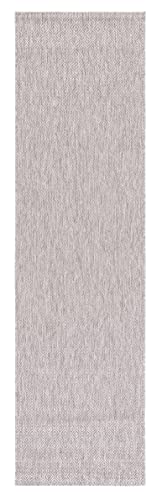 SAFAVIEH Courtyard Collection 2'3" x 8' Beige / Beige CY8520 Indoor/ Outside Waterproof Easy cleansingPatio Backyard Mudroom Runner Mat - color: Beige, size: 2'3" x 8' (Runner)