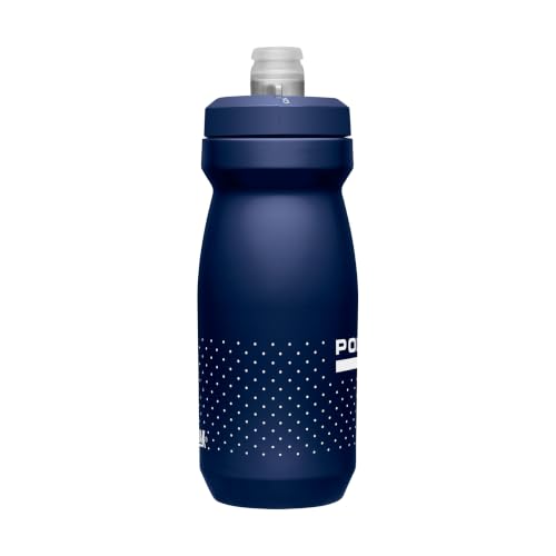 CamelBak Podium Bike Squeeze Water Bottle, High Flow Easy Squeeze Design for Cycling Performance, 21oz, Navy Blue - color: Navy Blue