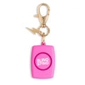 BLINGSTING Personal Safety Alarm for Women - 125 Decibel Loud Self Defense Alarm w/ Recessed Activation Button - LED Light & Keychain Clip - TSA Approved - Durable - Easy-to-Use - Pink (1 Count)