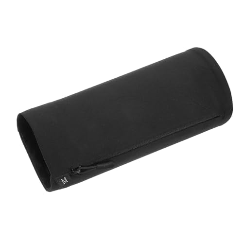PATIKIL Sports Armband Sleeve M Size Universal Running Holder Arm All Black - color: Black, size: M