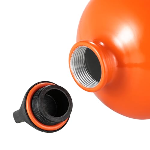 Lixada Screw Top Replacement Cap, 2 Pack（Silicone Ring Color Random）