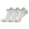 Smartwool Women's Run Zero Cushion Low Ankle Socks - color: Ash-3pk, size: Medium
